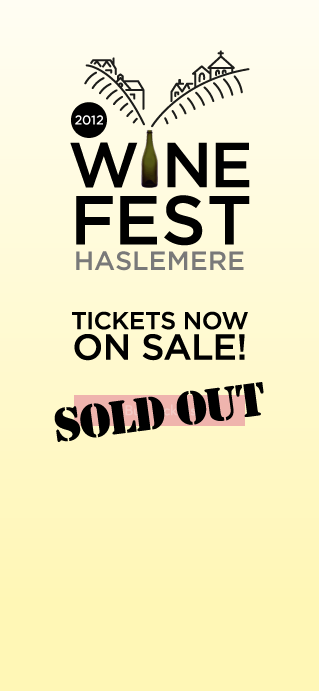 Buy tickets for Haslemere WineFest 2012